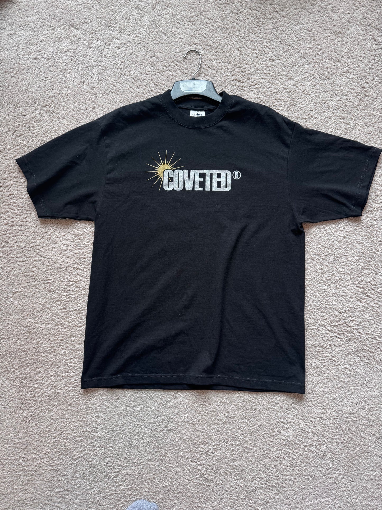 Metallic Sun - Black - Basic Heavy Weight Tee